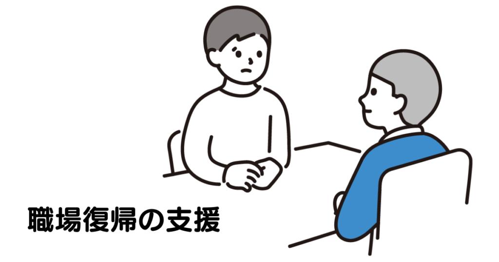 アイキャッチ : 職場復帰の支援